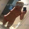 Horny woman naked