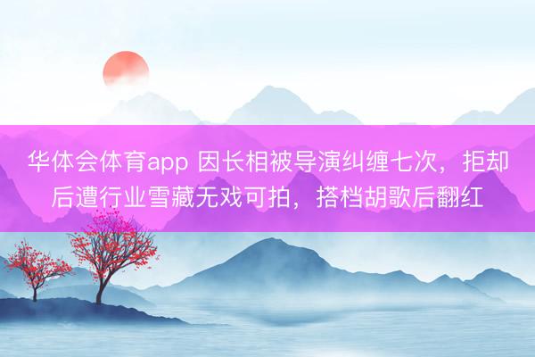华体会体育app 因长相被导演纠缠七次,拒却后遭行业雪藏无戏可拍,搭档胡歌后翻红